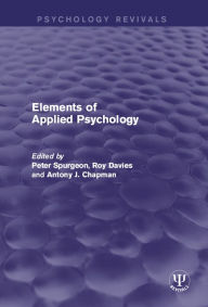 Title: Elements of Applied Psychology, Author: Peter Spurgeon