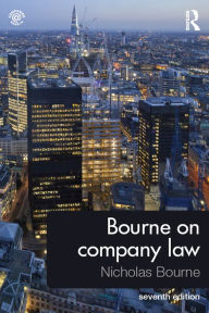 Title: Bourne on Company Law, Author: Nicholas Bourne