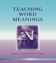 Title: Teaching Word Meanings, Author: Steven A. Stahl