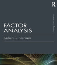 Title: Factor Analysis: Classic Edition, Author: Richard L. Gorsuch