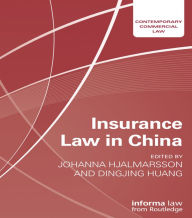 Title: Insurance Law in China, Author: Johanna Hjalmarsson