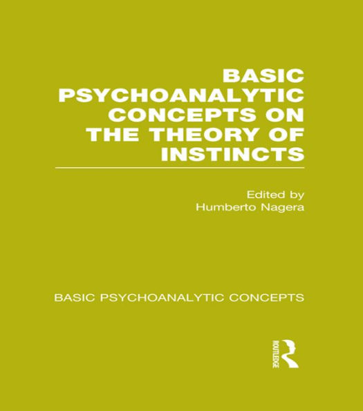 Basic Psychoanalytic Concepts on the Theory of Instincts
