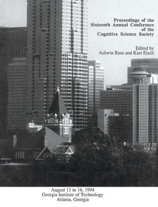 Proceedings Of The Sixteenth Annual Conference Of The Cognitive
