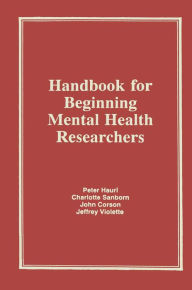 Title: Handbook for Beginning Mental Health Researchers, Author: Charlotte Sanborn