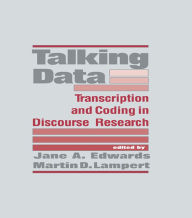Title: Talking Data: Transcription and Coding in Discourse Research, Author: Jane A. Edwards