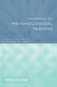 Title: Handbook of Psychological Testing, Author: Paul Kline