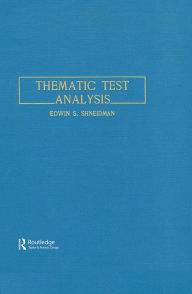 Title: Thematic Test Analysis, Author: E. S. Shneidman