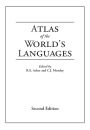 Atlas of the World's Languages