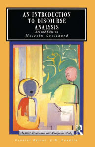 Title: An Introduction to Discourse Analysis, Author: Malcolm Coulthard