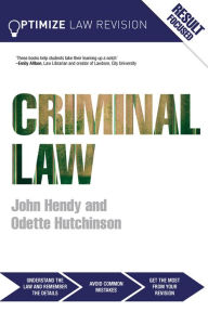 Title: Optimize Criminal Law, Author: John Hendy