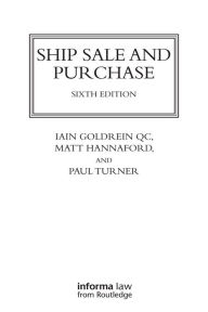Title: Ship Sale and Purchase, Author: Iain Goldrein