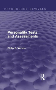 Title: Personality Tests and Assessments (Psychology Revivals), Author: Philip E. Vernon