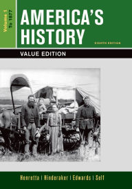 Title: America's History, Volume 1 - Value Edition, Author: James A. Henretta