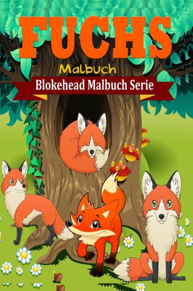 Fuchs Malbuch: Blokehead Malbuch Serie