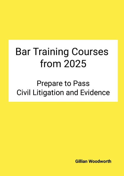 Prepare to Pass Bar Training Courses from 2025 Civil Litigation and Evidence Revision