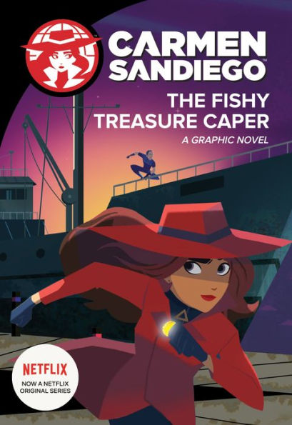 The Fishy Treasure Caper (Carmen Sandiego Graphic Novels Series)