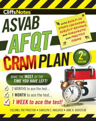 Title: CliffsNotes ASVAB AFQT Cram Plan 2nd Edition, Author: Pat Proctor