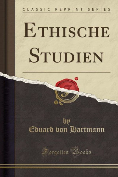 Ethische Studien (Classic Reprint)