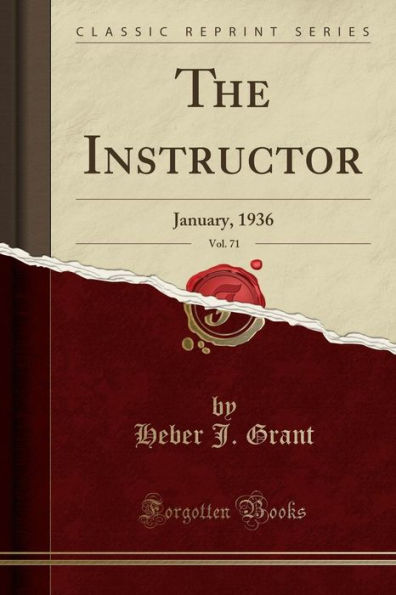 The Instructor, Vol. 71: January, 1936 (Classic Reprint)