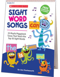 Title: Sight Word Songs Flip Chart & CD: 25 Playful Piggyback Tunes That Teach the Top 50 Sight Words, Author: Liza Charlesworth