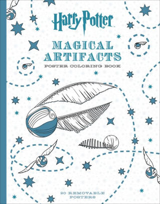 Download Harry Potter Magical Artifacts Poster Coloring Book By Scholastic Paperback Barnes Noble