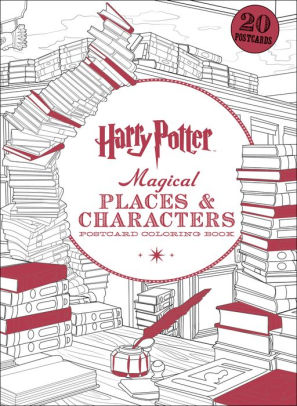 Download Harry Potter Magical Places Characters Postcard Coloring Book By Scholastic Paperback Barnes Noble