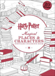 Title: Harry Potter Magical Places & Characters Postcard Coloring Book, Author: Scholastic