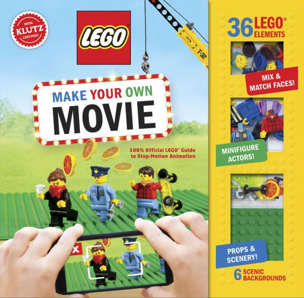 Klutz lego make your own cheap movie kit