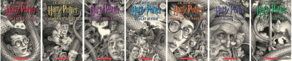 Harry Potter Books 1-7 Special Edition Boxed Set