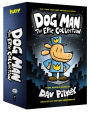 Dog Man: The Epic Collection (Captain Underpants: Dog Man Series #1-3 Boxed Set)