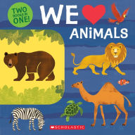 Title: We Love Animals: Two Books in One!, Author: Lo Cole