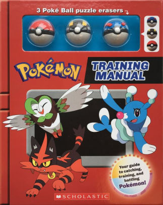 Training Manual Pokemon Training Box With Poke Ball Erasers By Simcha Whitehill Other Format Barnes Noble - poke balls roblox