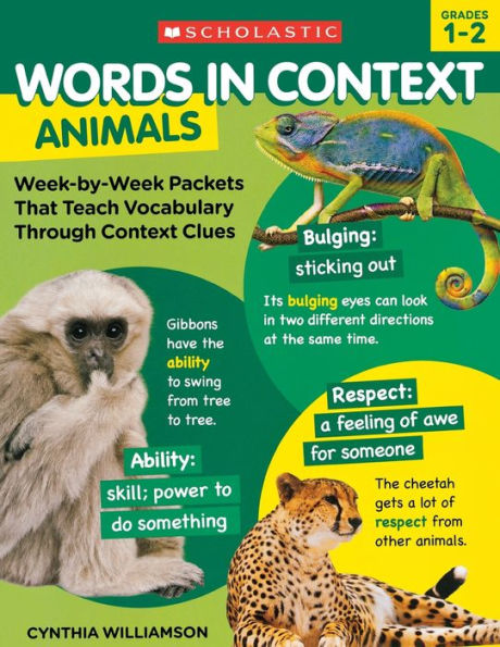 Words in Context: Animals: Week-by-Week Packets That Teach Vocabulary Through Context Clues