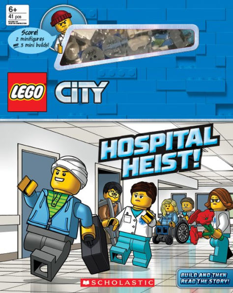 Hospital Heist! (LEGO City: Storybook with minifigures and minibuilds)