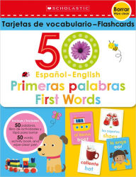 Title: 50 Spanish-English First Words Flashcards: Scholastic Early Learners (Flashcards), Author: Scholastic Early Learners