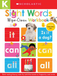 Title: Sight Words: Scholastic Early Learners (Wipe-Clean Workbook), Author: Scholastic