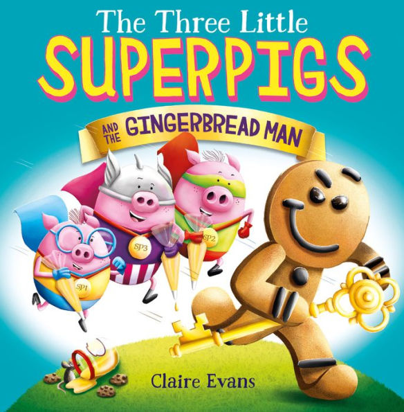 the Three Little Superpigs and Gingerbread Man