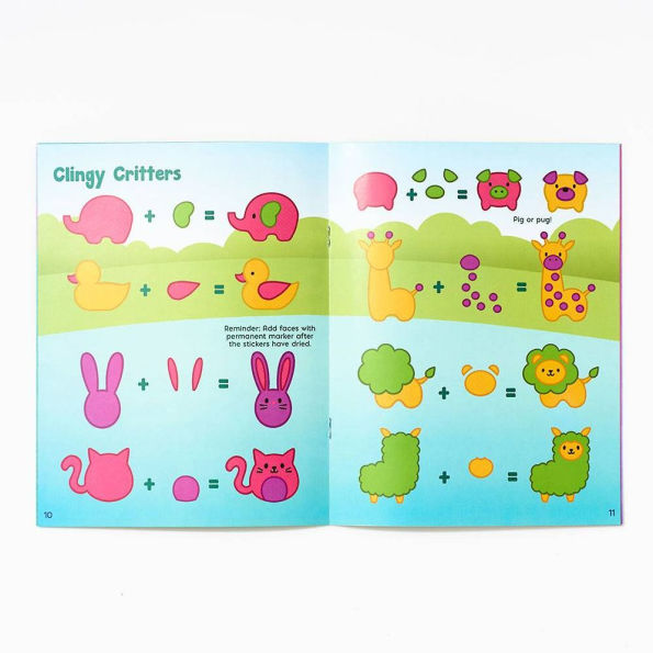 Paint & Peel Jelly Stickers: Glitter Goals! - Tildie's Toy Box