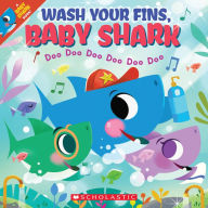 Ebook epub file download Wash Your Fins, Baby Shark (English literature) DJVU CHM ePub 9781338714692