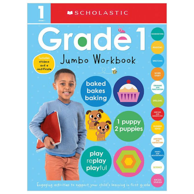 First Grade Jumbo Workbook: Scholastic Early Learners (Jumbo Workbook ...