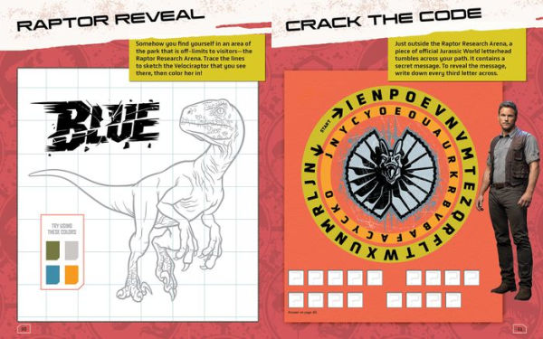 Dinosaur Challenge! (Jurassic World: Comictivity)