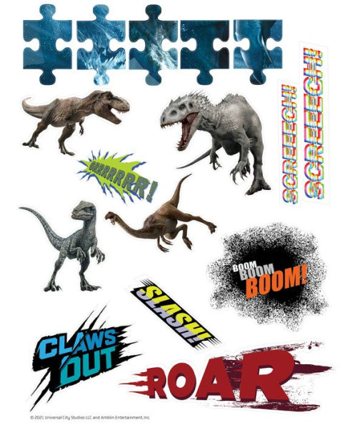 Dinosaur Challenge! (Jurassic World: Comictivity)