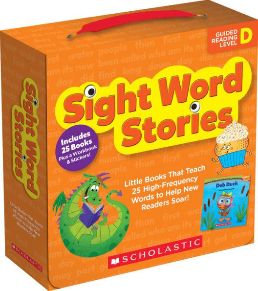 Sight Word Stories: Level D (Parent Pack): Fun Books That Teach 25 Sight Words to Help New Readers Soar