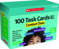 Title: 100 Task Cards in a Box: Context Clues: Mini-Passages With Key Questions to Boost Reading Comprehension Skills, Author: Justin Martin