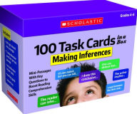 Title: 100 Task Cards in a Box: Making Inferences: Mini-Passages With Key Questions to Boost Reading Comprehension Skills, Author: Carol Ghiglieri