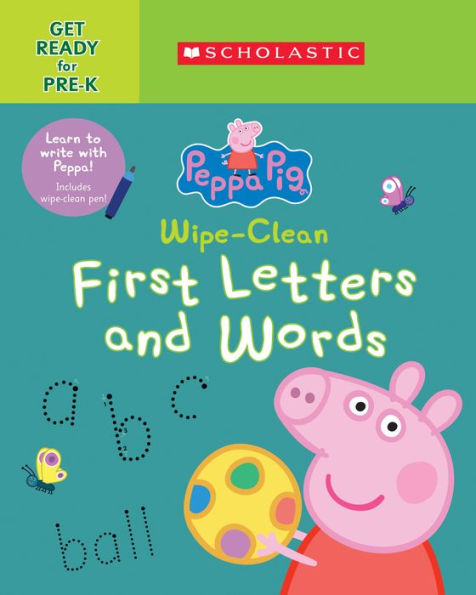 Peppa Pig: Wipe-Clean First Letters and Words