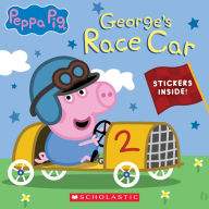 Download free pdf books for nook George's Race Car (Peppa Pig) (Media tie-in) English version  by  9781338768251