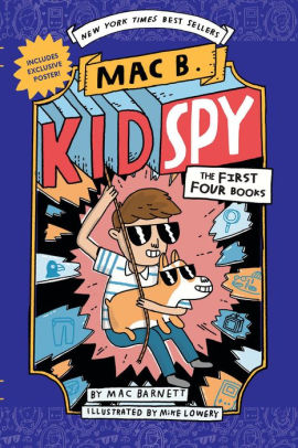 Mac B., Kid Spy Boxset, Books 1-4 (Mac B., Kid Spy) By Mac Barnett ...