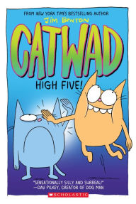 Title: High Five! A Graphic Novel (Catwad #5), Author: Jim Benton