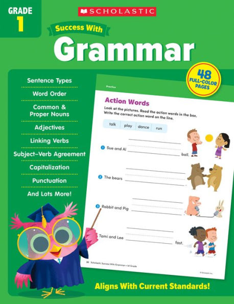 Scholastic Success with Grammar Grade Workbook